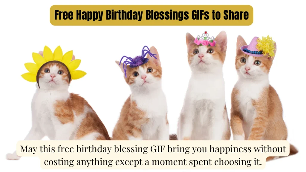 Free Happy Birthday Blessings GIFs to Share