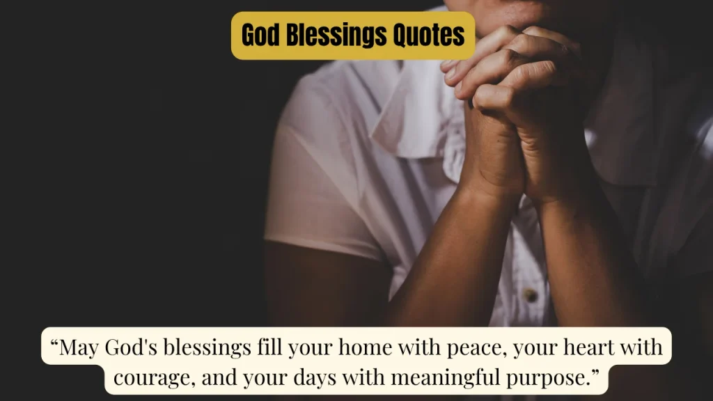 God Blessings Quotes