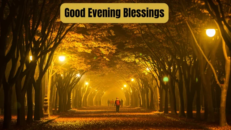 Good Evening Blessings