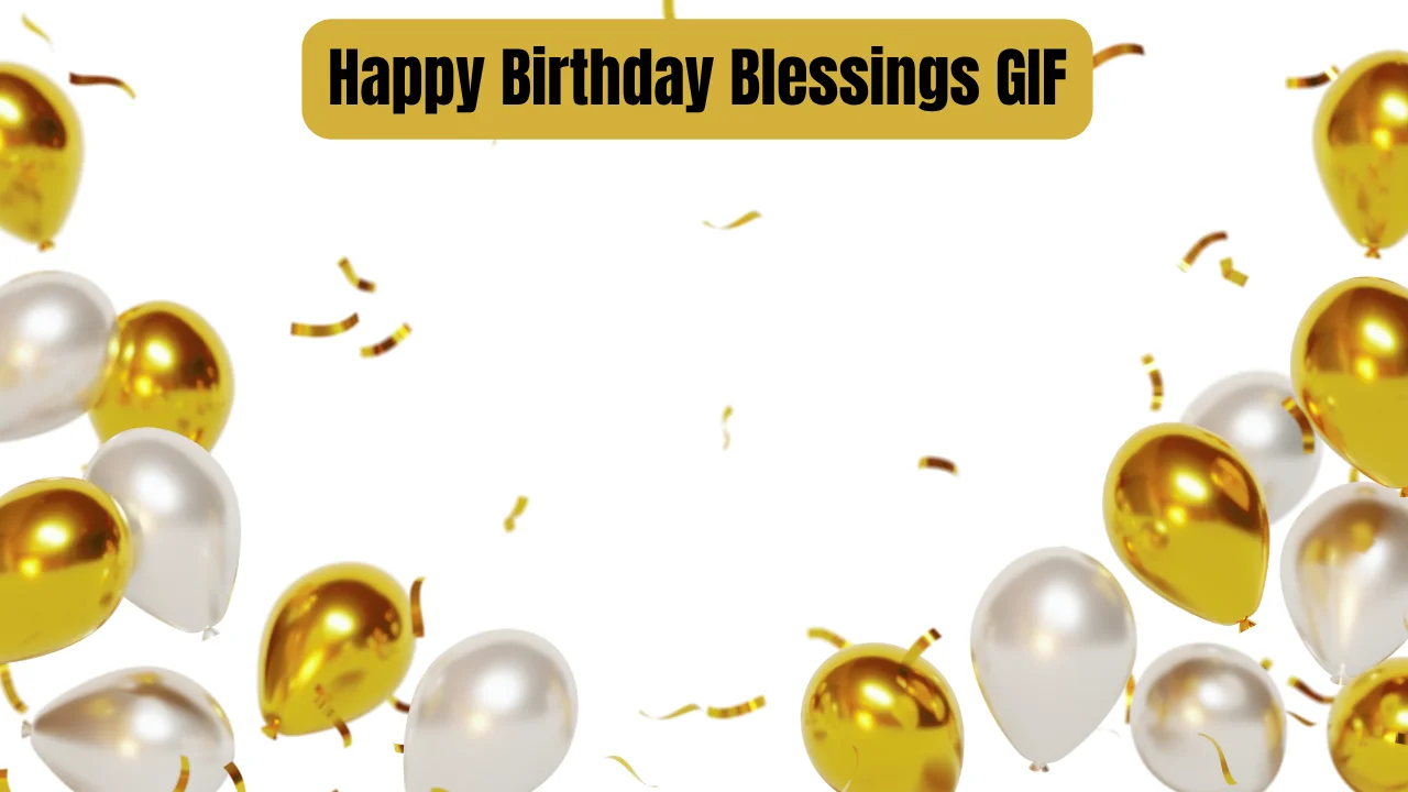 Happy Birthday Blessings GIF