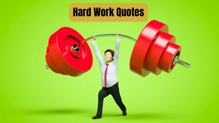 Hard Work Quotes