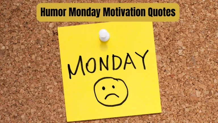 Humor Monday Motivation Quotes
