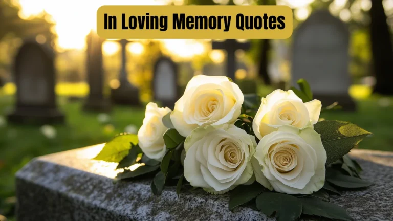 In Loving Memory Quotes