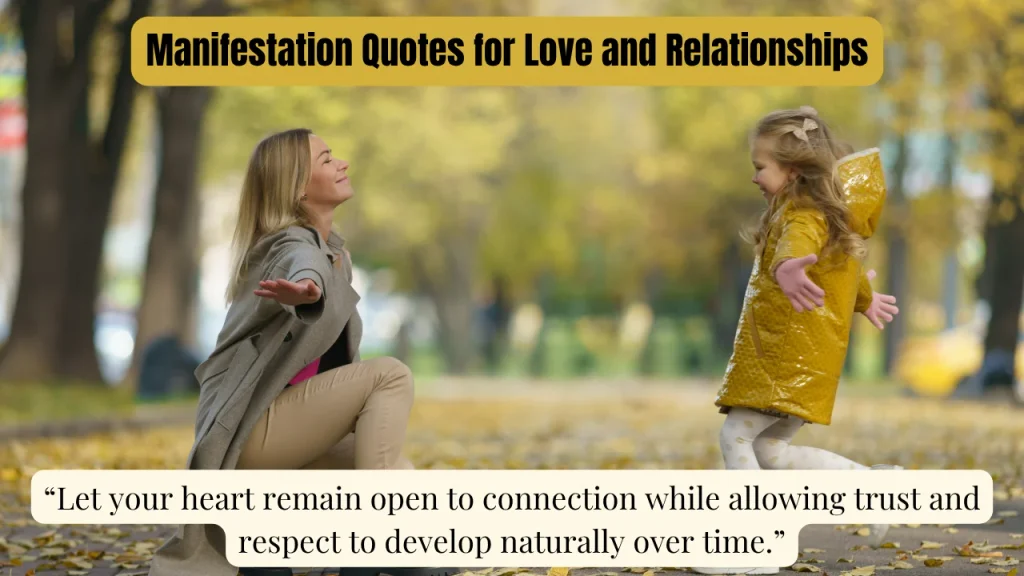 Manifestation Quotes for Love and Relationships