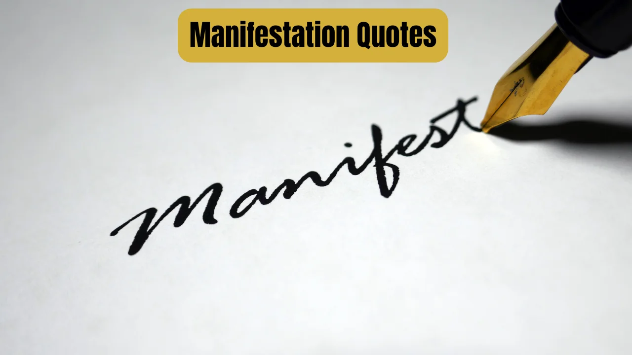 Manifestation Quotes