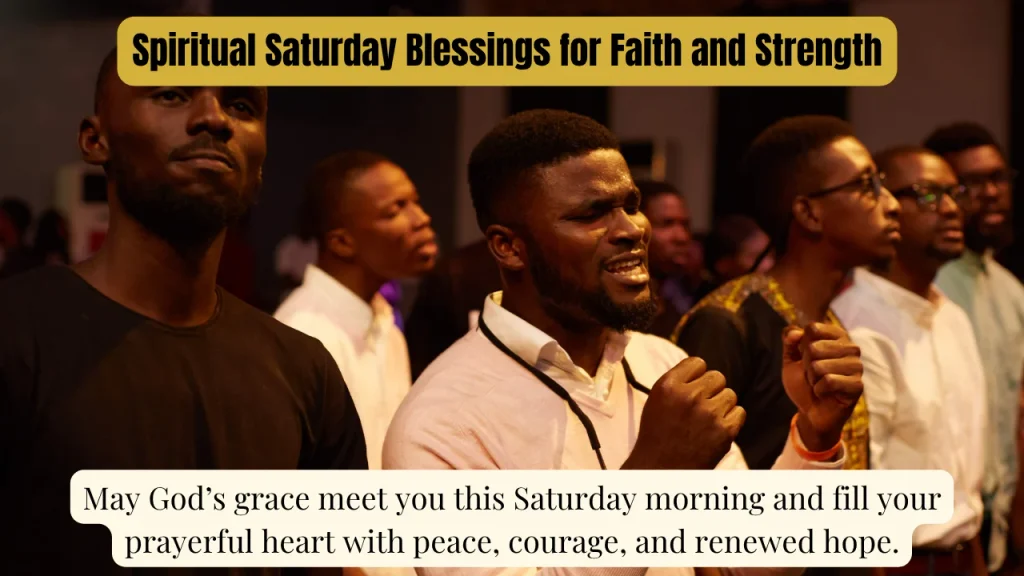 Spiritual Saturday Blessings for Faith and Strength
