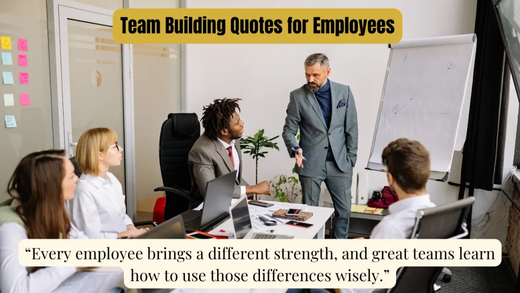 Team Building Quotes for Employees