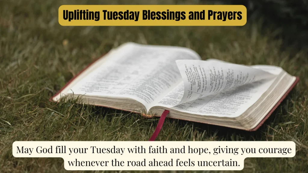 Uplifting Tuesday Blessings and Prayers