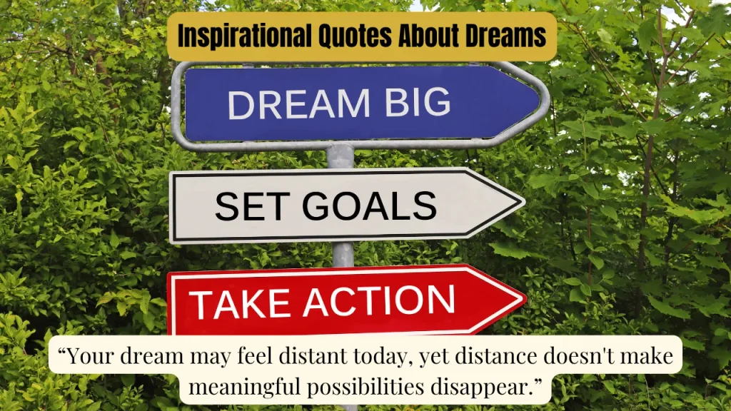 Inspirational Quotes About Dreams