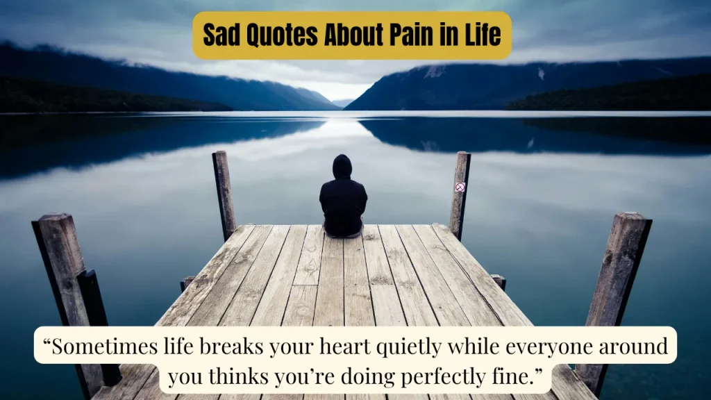 Sad Quotes About Pain in Life